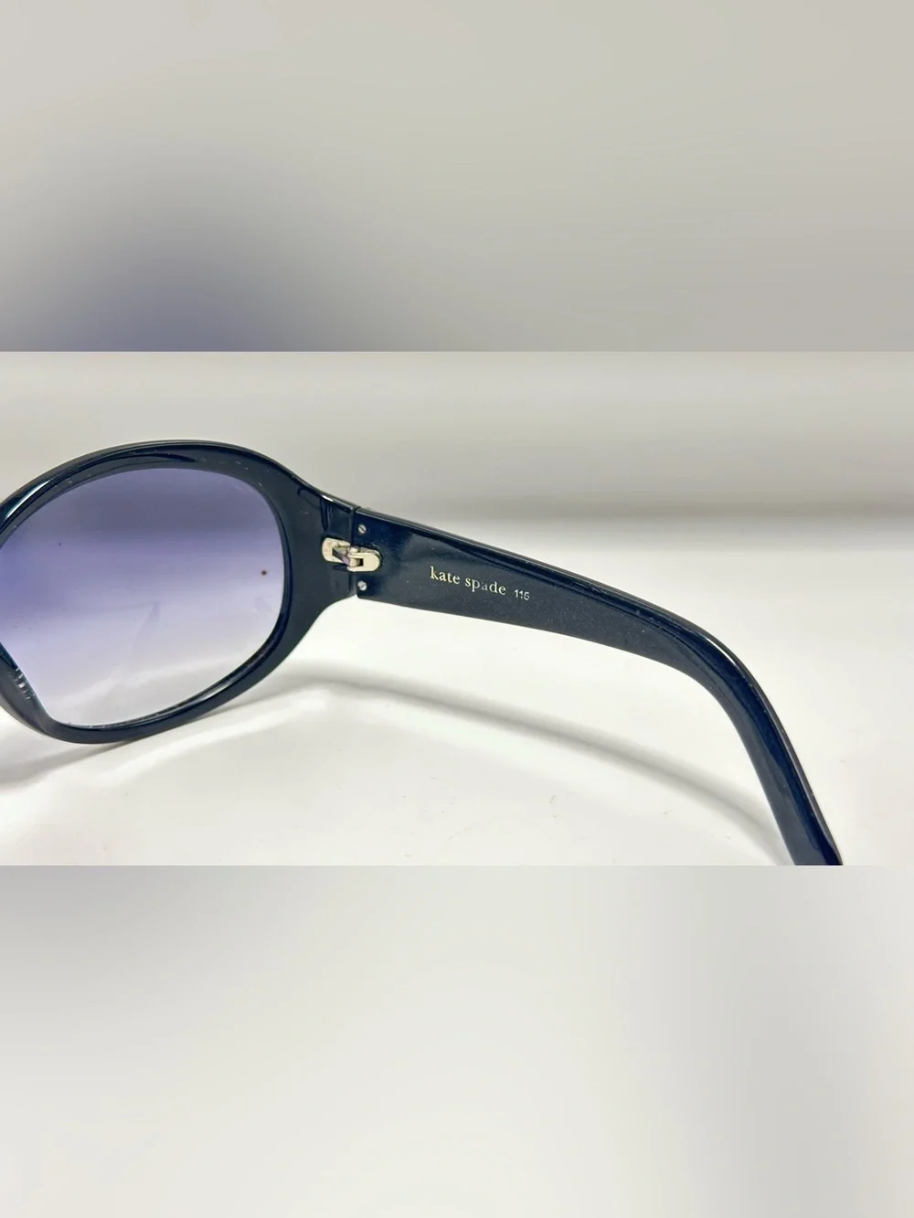 Kate Spade Nolan/S Black Oval Sunglasses Frames Only